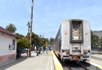 Rear of Amtrak Train # 14 at SLO